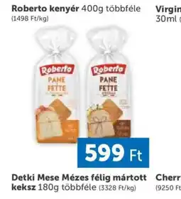 PRIVÁT Roberto kenyér ajánlat