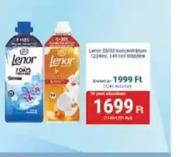 PRIVÁT Lenor öblítő koncentrátum ajánlat