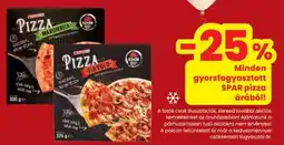 Spar Gyorsfagyasztott SPAR pizza ajánlat