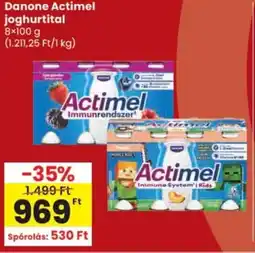 Spar Danone Actimel joghurtital ajánlat