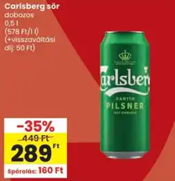 Spar Carlsberg sör ajánlat