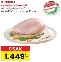 Spar S-BUDGET csontos csirkemell ajánlat