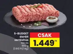 Spar S-BUDGET darált sertéshús ajánlat