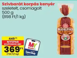 Spar Szívbarát korpás kenyér ajánlat