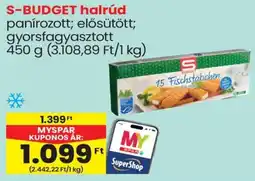 Spar S-BUDGET halrúd ajánlat
