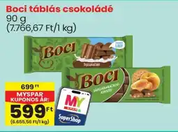 Spar Boci táblás csokoládé ajánlat
