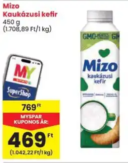 Spar Mizo Kaukázusi kefir ajánlat
