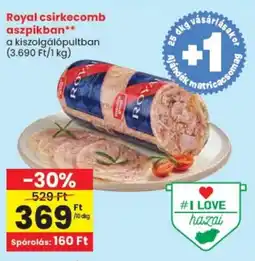 Spar Royal csirkecomb aszpikban ajánlat