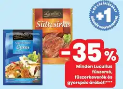 Spar Lucullus fűszersó, fűszerkeverék és gyorspác ajánlat