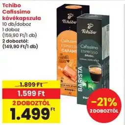 Spar Tchibo Cafissimo kávékapszula ajánlat