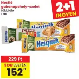 Spar Nestlé gabonapehely-szelet ajánlat