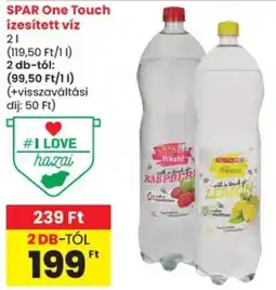 Spar SPAR One Touch ízesített víz ajánlat