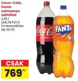 Spar Coca-Cola, Fanta szénsavas üdítőital ajánlat