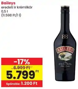 Spar Baileys eredeti ír krémlikör ajánlat