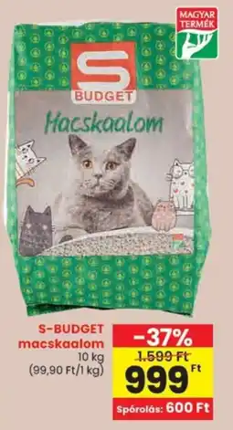 Spar S-BUDGET macskaalom ajánlat