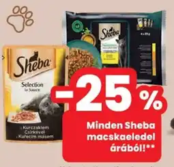 Spar Sheba macskaeledel ajánlat