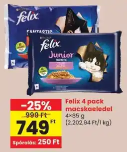 Spar Felix 4 pack macskaeledel ajánlat