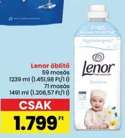Spar Lenor öblítő ajánlat