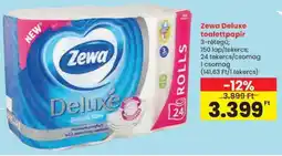 Spar Zewa Deluxe toalettpapír ajánlat