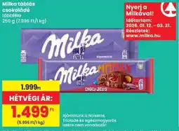 Spar Milka táblás csokoládé ajánlat