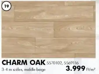 Vízálló padló Charm Oak