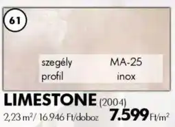 Diego Vízálló padló Limestone ajánlat