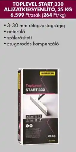 Diego TopLevel Start 330 aljzatkiegyenlítő ajánlat
