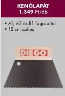 Diego Kenőlapát ajánlat