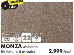 Diego Padlószőnyeg Monza ajánlat