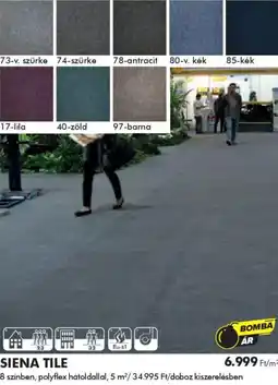 Diego Közületi padlószőnyeg Siena Tile ajánlat