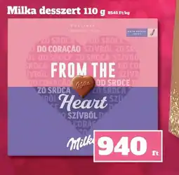 Vil-For Milka desszert ajánlat