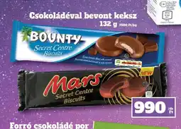 Vil-For BOUNTY, MARS Secret Centre Biscuits ajánlat