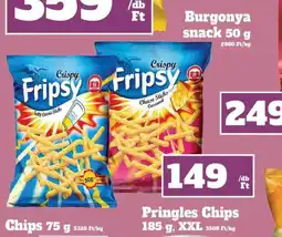 Vil-For Fripsy Burgonya snack ajánlat