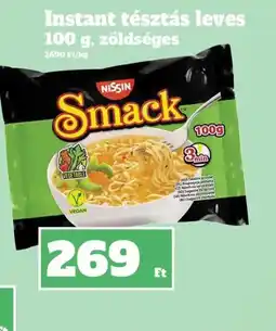 Vil-For NISSIN Smack instant tésztás leves ajánlat