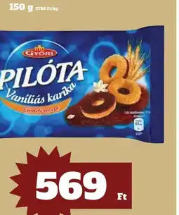 Vil-For GYŐRI PILTA Vaníliás karika ajánlat