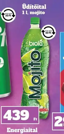 Vil-For Biola Mojito üdítőital ajánlat
