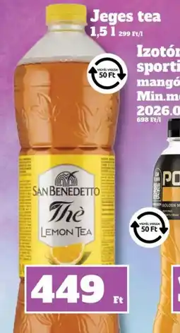 Vil-For SAN BENEDETTO Jeges tea ajánlat