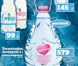 Vil-For Szentkirályi természetes ásványvíz ajánlat