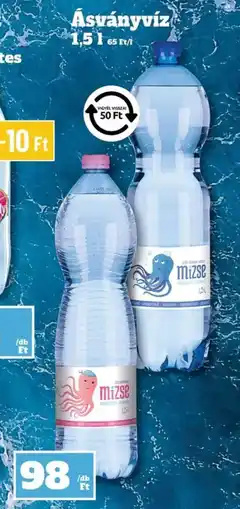 Vil-For Mizse Ásványvíz ajánlat