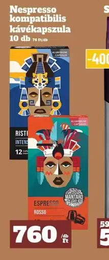 Vil-For Nespresso kompatibilis kávékapszula ajánlat