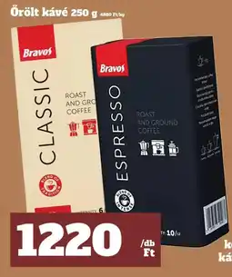 Vil-For Bravos őrölt kávé ajánlat