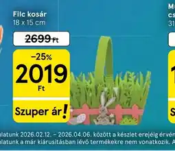 Tesco File kosár ajánlat