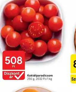 Tesco Koktélparadicsom ajánlat