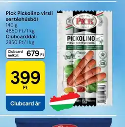 Tesco PICK Pickolino virsli ajánlat