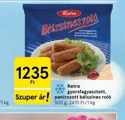 Tesco Retro Bélszínes rol ajánlat