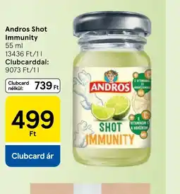 Tesco Andros Shot Immunity ajánlat