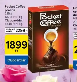 Tesco Pocket Coffee praliné ajánlat