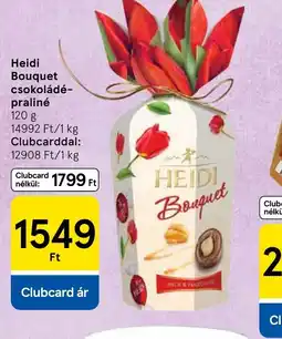 Tesco HEIDI Bouquet csokoládé-praliné ajánlat