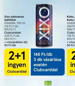 Tesco Xixo szénsavas üdítőital ajánlat