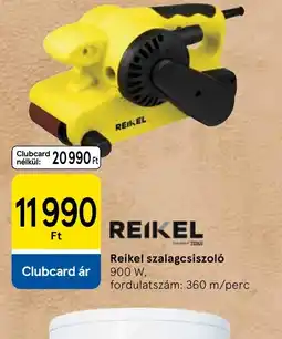 Tesco REIKEL szalagcsiszol ajánlat